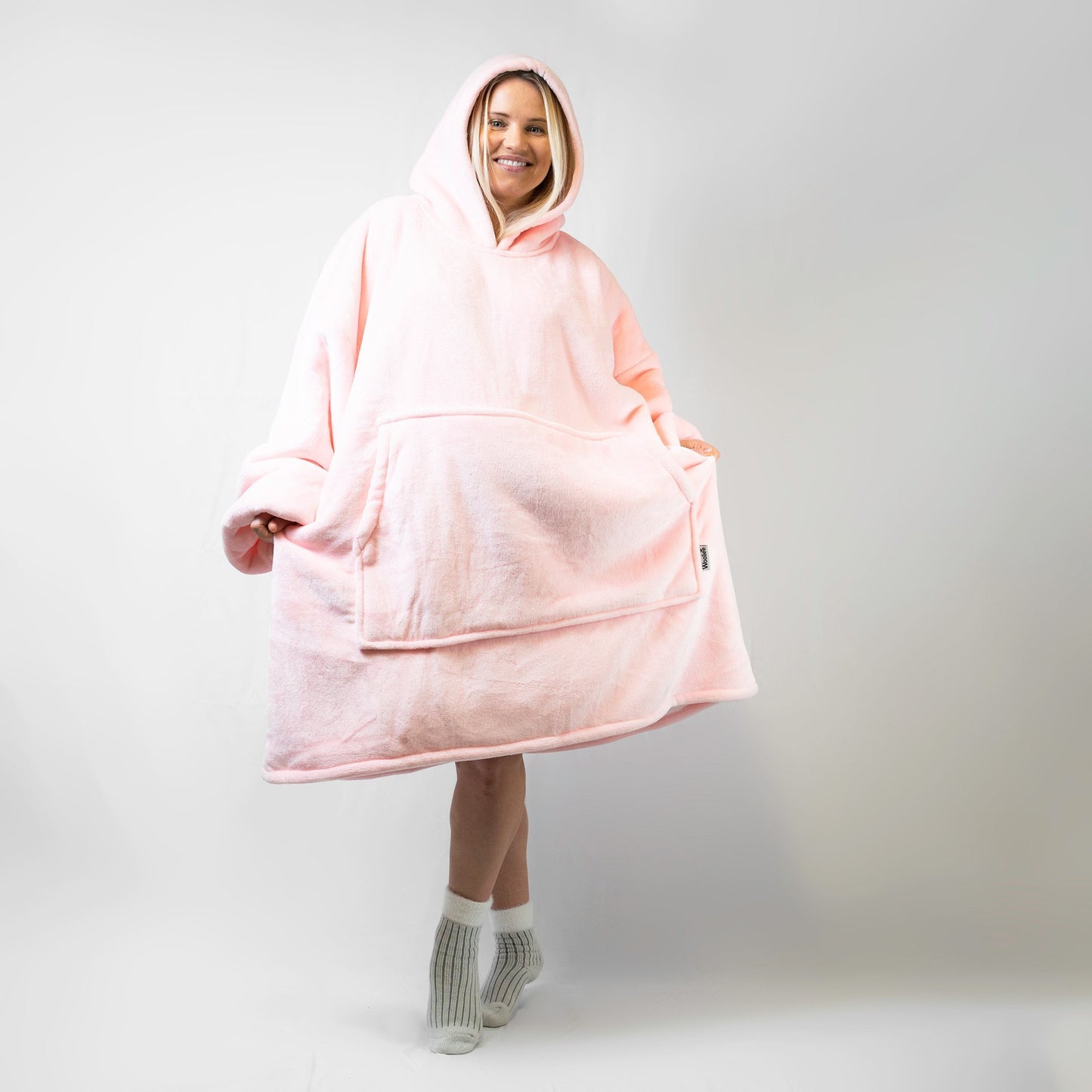 Pink - Hoodie Blanket – The Wooliee